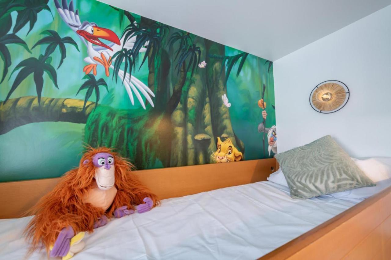 Jungle Duplex With Pool 5 Min Disneyland Serris Bagian luar foto