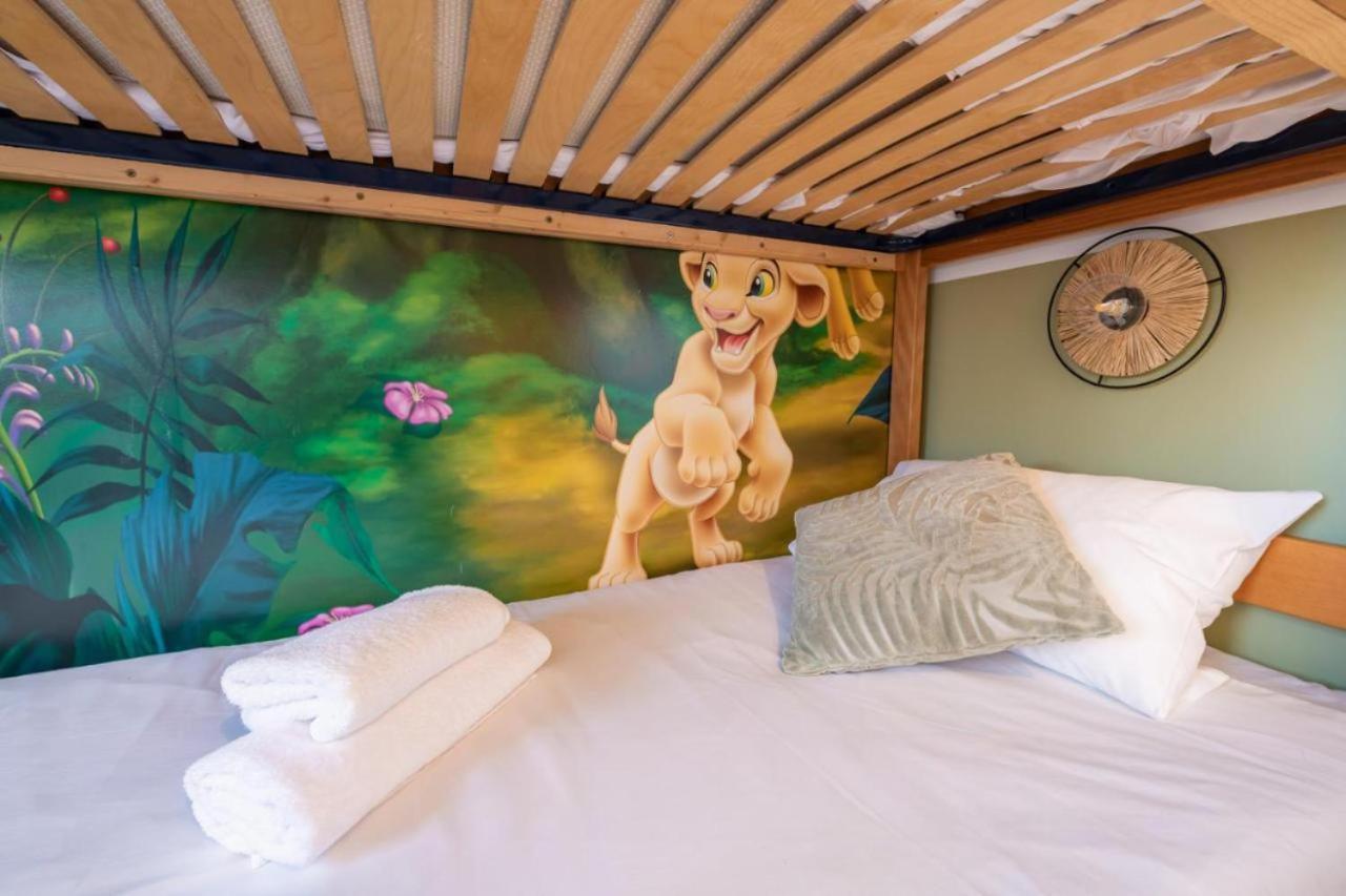 Jungle Duplex With Pool 5 Min Disneyland Serris Bagian luar foto