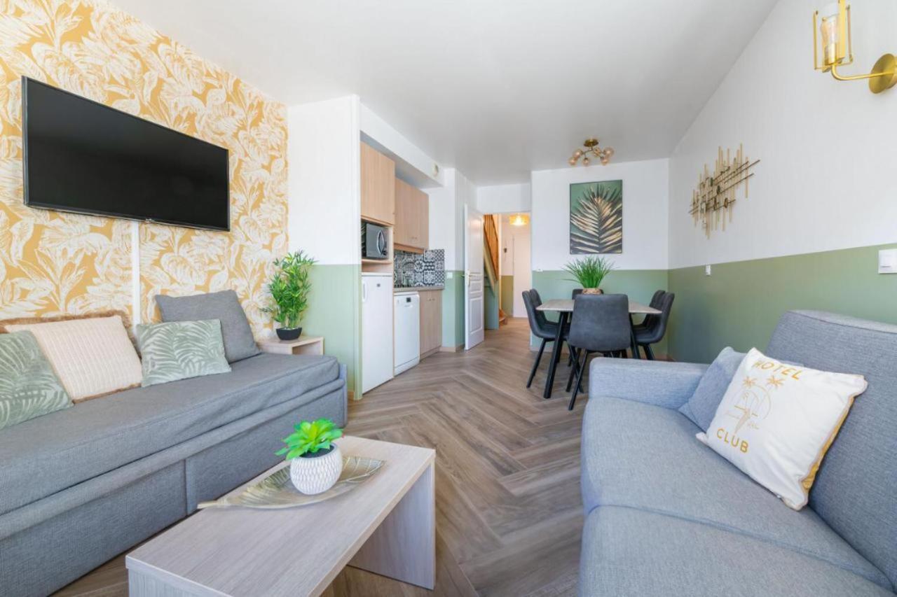 Jungle Duplex With Pool 5 Min Disneyland Serris Bagian luar foto