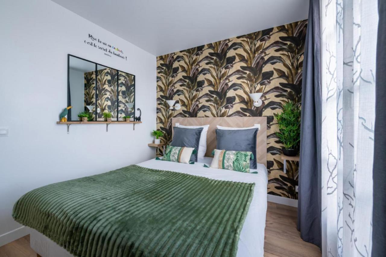 Jungle Duplex With Pool 5 Min Disneyland Serris Bagian luar foto